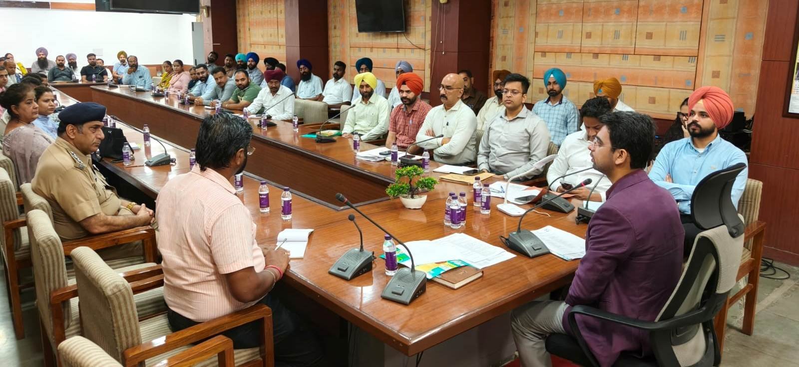 मोगा में डिप्टी कमिश्नर ने स्वतंत्रता दिवस समारोह की तैयारियों का लिया जायजा