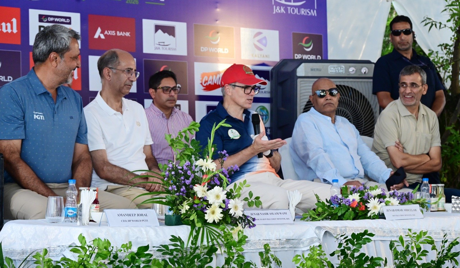CM उमर अब्दुल्ला ने PGTI गोल्फ टूर्नामेंट का किया उद्घाटन, J&K को एक प्रमुख गोल्फ पर्यटन स्थल बनाने का किया वादा
