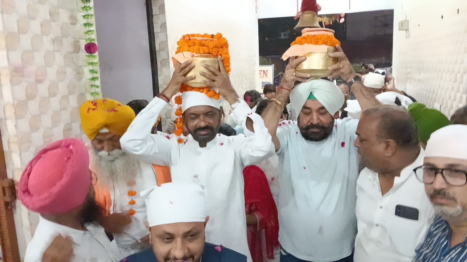 श्री गुरु रविदास महाराज जी की 650वीं जयंती के मौके पर कलश यात्रा