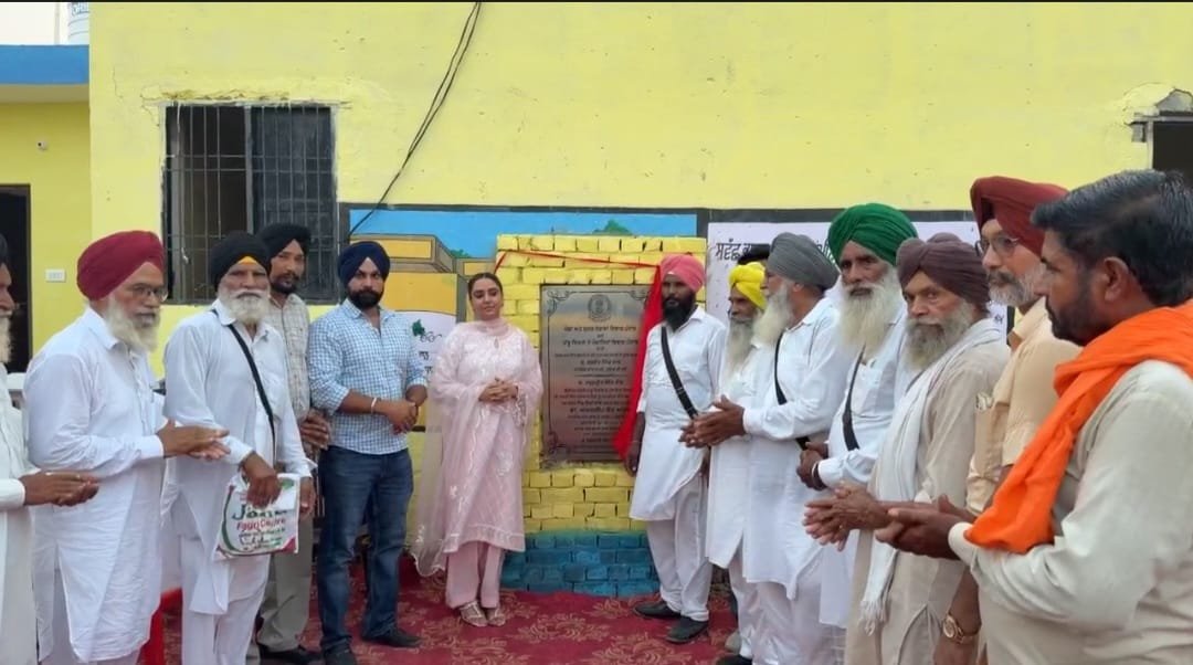 निधांवाला में मुख्यमंत्री खेल मैदान का उद्घाटन