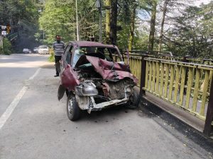 शिमला के टालेंड में दर्दनाक सड़क हादसा, कार और टैंकर की टक्कर में दो पुलिस जवानों की मौत