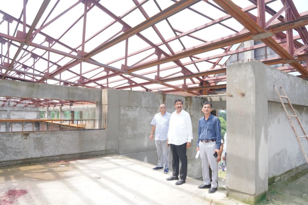 indoor stadium ready two months Mukesh Agnihotri