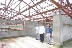 दो माह में तैयार होगा राजकीय महाविद्यालय खड्ड का इनडोर स्टेडियम: मुकेश अग्निहोत्री