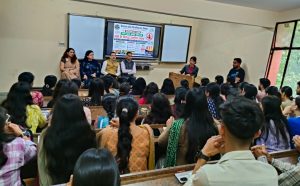 नशा-मुक्त भारत से रैगिंग-मुक्त परिसर तक, हिंदी विभाग ने लिया जागरूकता और जिम्मेदारी का संकल्प