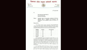 कर्मचारियों के लंबित DA को लेकर संयुक्त कर्मचारी महासंघ ने मुख्यमंत्री कों सौंपा ज्ञापन