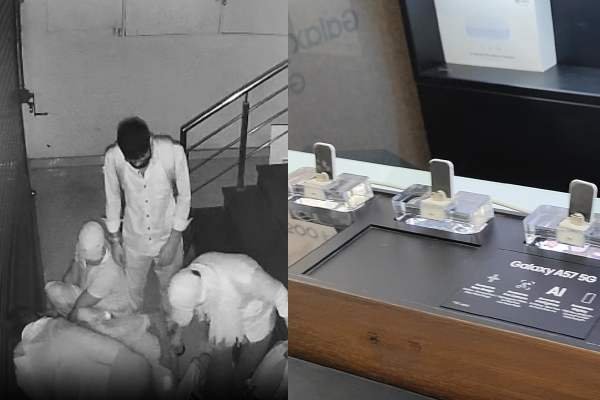 लुधियाना में चोरों ने मोबाइल शॉप को बनाया निशाना, 15 मिनट में 100 से ज्यादा मोबाइल चोरी