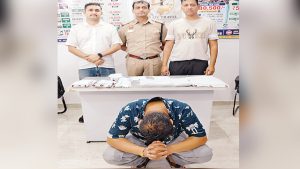 हवाई जहाज की टिकट व होटल बुक करने के नाम पर की 370400 रुपए की ठगी, आरोपी गिरफ्तार