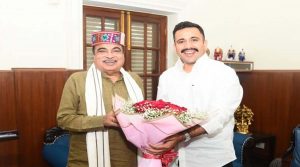 विक्रमादित्य सिंह ने नितिन गडकरी से की मुलाकात, हिमाचल की सड़क परियोजनाओं पर हुई चर्चा