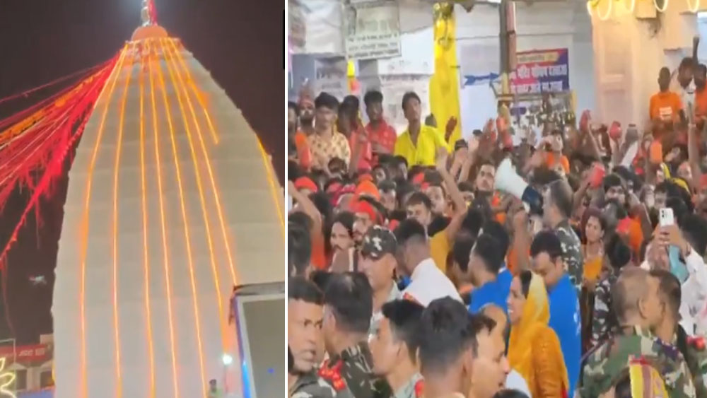 दिल्ली से हरिद्वार तक: सावन के पहले सोमवार पर शिवालयों में लगा भक्तों का तांता