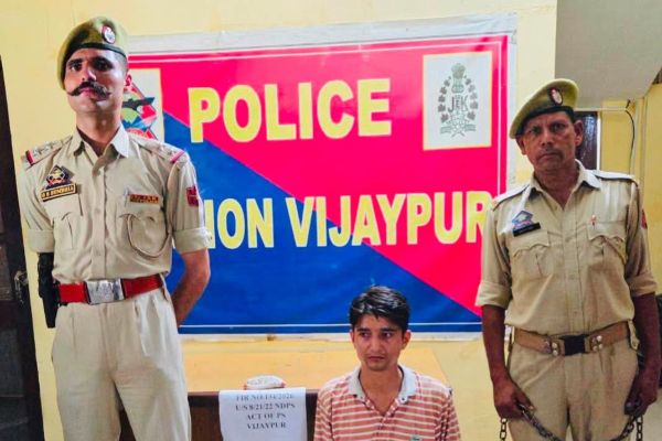 ड्रग तस्करों के खिलाफ कार्रवाई तेज की, एक आरोपी गिरफ्तार