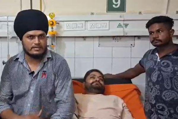 बर्गर लेने गया था युवक, रास्ते में हमलावर ने किया घायल