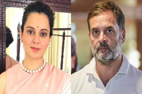 कंगना रनौत ने राहुल गांधी को घेरा, कहा- उकसाने की राजनीति से देश की सुरक्षा को खतरा