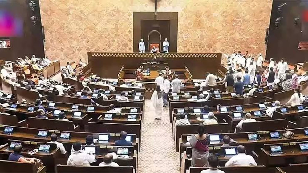 राम मंदिर चढ़ावा चोरी मुद्दे पर हुआ जमकर हंगामा, राज्यसभा पूरे दिन के लिए स्थगित
