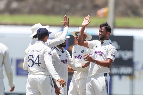 IND vs SL: भारत ने गॉल टेस्ट 165 रन से जीता, मानव सुथार ने झटके 6 विकेट; सीरीज में 1-0 की बढ़त