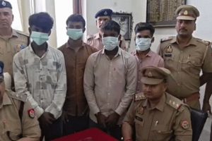 वाराणसी-प्रयागराज ट्रेन पर पत्थरबाजी करने के आरोप में चार युवक गिरफ्तार