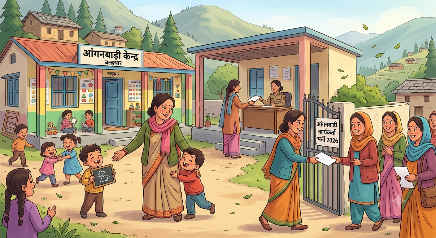 मंडी में आंगनबाड़ी कार्यकर्ता के पद पर भर्ती, महिला उम्मीदवार 30 सितंबर तक करें आवेदन