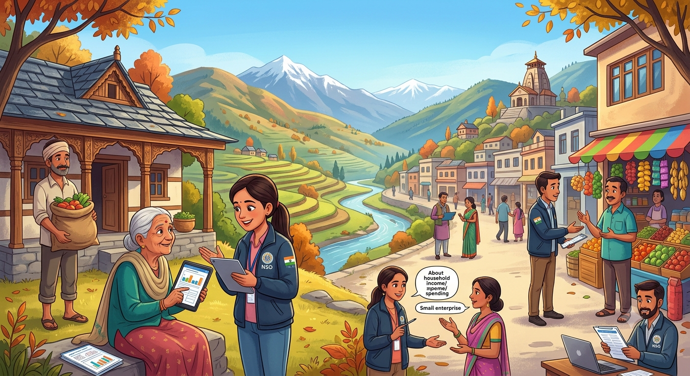 ग्रामीण एवं शहरी क्षेत्रों में अक्टूबर माह के दौरान होगा राष्ट्रीय सांख्यिकीय सर्वेक्षणों का संचालन
