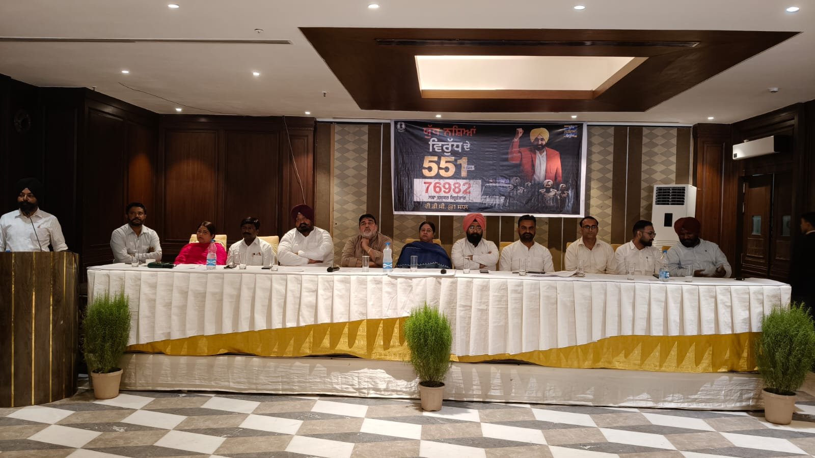 लुधियाना में नशों के खिलाफ मुहिम को तेज करने के लिए विधायकों ने कोऑर्डिनेटरों के साथ की बैठक