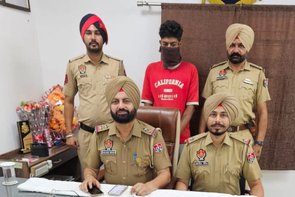 लुधियाना से 102 ग्राम हेरोइन के साथ आरोपी गिरफ्तार