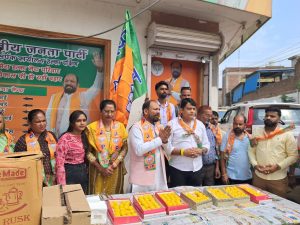 लुधियाना की दक्षिणी विधानसभा में PM मोदी का मनाया गया जन्मदिन
