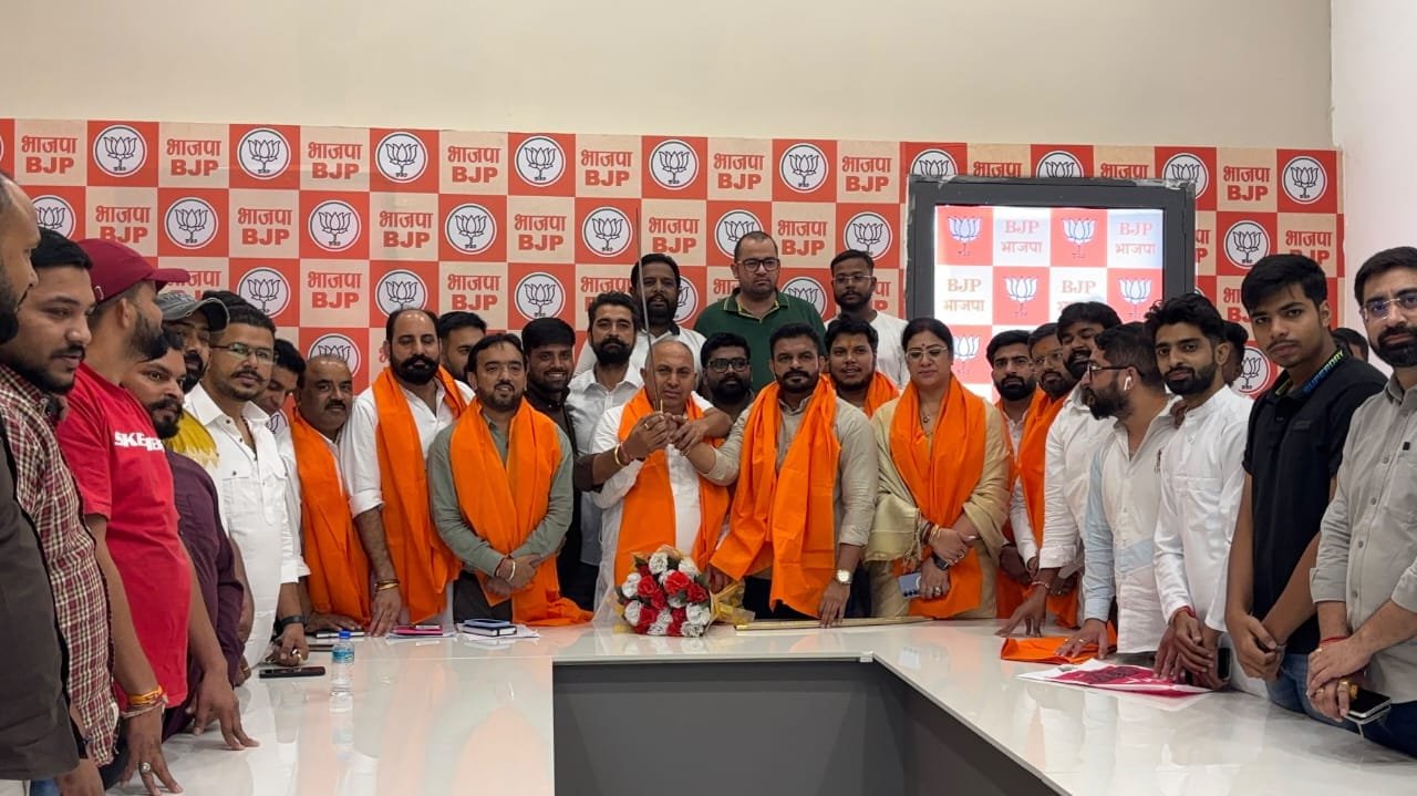 लुधियाना में नशा विरोधी यात्रा और अमित शाह की रैली को लेकर भाजपा युवा मोर्चा लुधियाना ने की बैठक