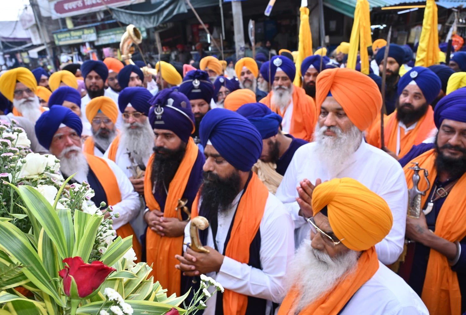 मीरी पीरी खालसा मार्च जयकारों के साथ बाबा बकाला साहिब से अगले पड़ाव के लिए हुआ रवाना