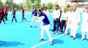 मारकंडेश्वर हॉकी स्टेडियम बनेगा देश का उत्कृष्ट खेल परिसर : नवीन जिंदल