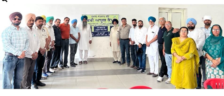 संधवां गांव में मुफ्त आयुष चिकित्सा शिविर का किया गया आयोजन, 758 मरीजों की जांच
