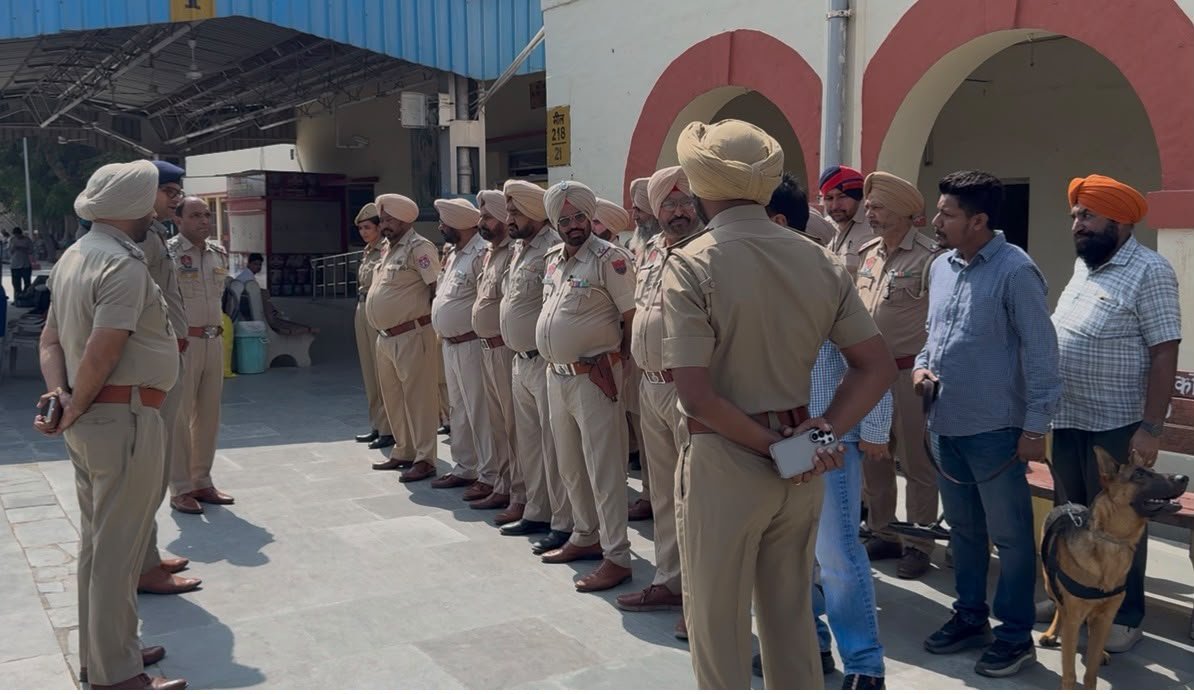त्योहारी सीजन से पहले फरीदकोट के रेलवे स्टेशनों पर CASO, 85 संदिग्धों की जांच