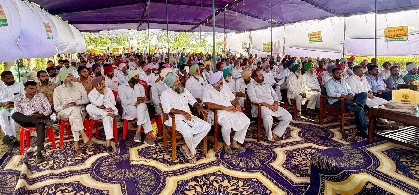 पराली प्रबंधन पर किसान मेला, 500 से अधिक किसानों ने लिया हिस्सा