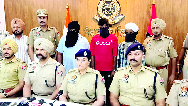 बडरूखां के ऐतिहासिक गुरुद्वारा साहिब में लूटपाट का 12 घंटे में खुलासा, 3 आरोपी गिरफ्तार