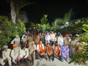 सालिणां गांव में कई परिवारों ने थामा शिरोमणि अकाली दल का दामन