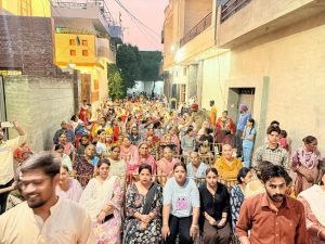 लोक मिलनी के दौरान MLA डॉ. अमनदीप कौर अरोड़ा ने सुनीं लोगों की समस्याएं