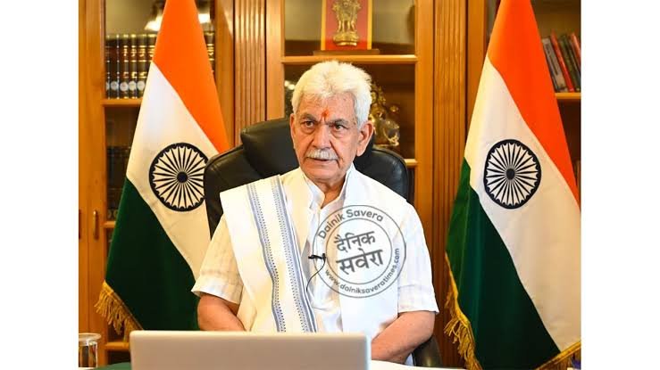 उपराज्यपाल सिन्हा ने गिनाईं जम्मू-कश्मीर में विकास की उपलब्धियां