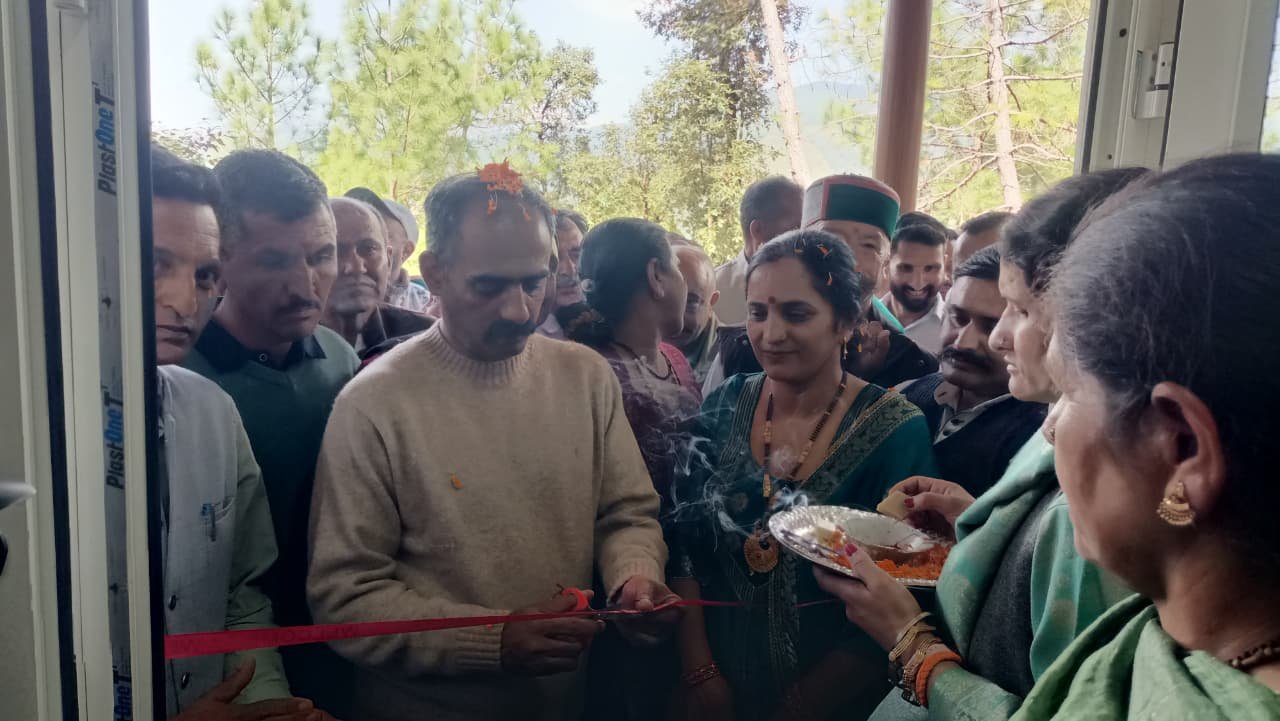 अनिरुद्ध सिंह ने किया नवनिर्मित पटगेहर पंचायत घर का शुभारंभ