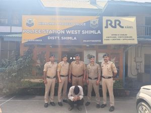 शिमला में 95 शटरिंग प्लेटें चोरी, CCTV से आरोपी तक पहुंची पुलिस