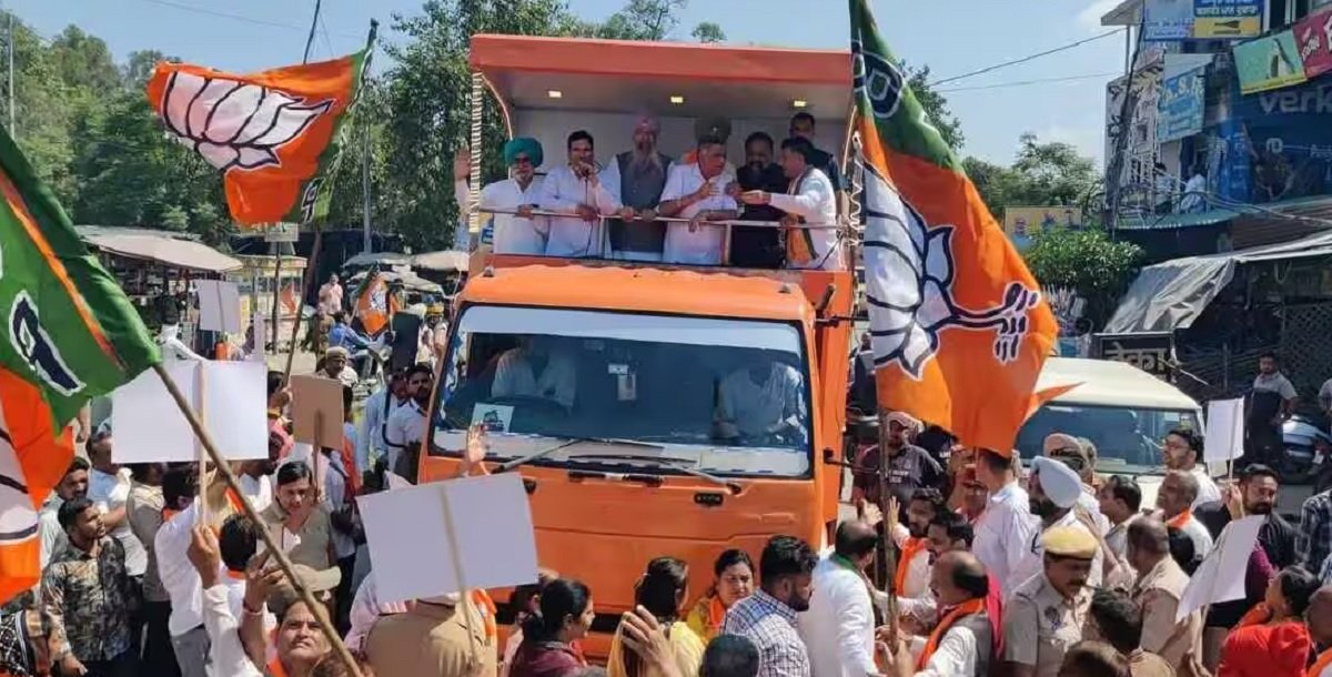 बीजेपी की नशा मुक्ति यात्रा की अमृतसर की पश्चिमी विधानसभा से हुई शुरुआत