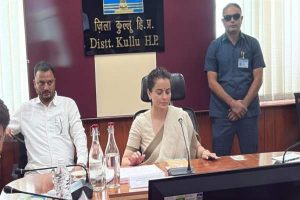 कुल्लू में 80 प्रतिशत विकास कार्य पूरे, कंगना रनौत बोलीं- नशे के कारोबार पर हो सख्त कार्रवाई