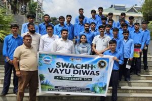 अंतरराष्ट्रीय स्वच्छ वायु दिवस पर विद्यार्थियों को स्वच्छ वायु के प्रति किया जागरूक