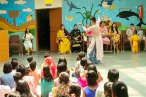 बालिका आश्रम सुंदरनगर में जन्माष्टमी पर कार्यक्रम, श्रीकृष्ण के जीवन और गीता के संदेश को किया याद
