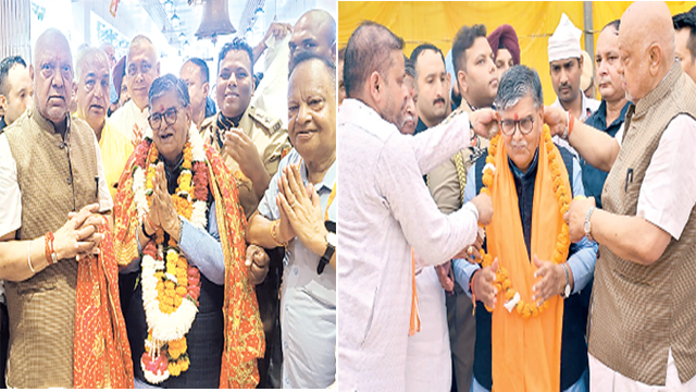 श्री सिद्ध बाबा सोढल मंदिर ट्रस्ट के चेयरमैन श्री शीतल विज की अध्यक्षता में हवन यज्ञ, मुख्याति​थि के रूप में पधारे गवर्नर कटारिया