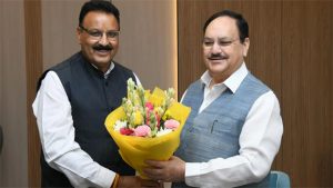 नेरचौक मेडिकल कॉलेज को सुपर स्पेशलिटी हब बनाने की पैरवी, J. P. Nadda से मिले विधायक