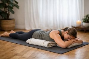 Yoga Benefits: स्ट्रेस और कमर दर्द से परेशान हैं तो जीवनशैली में शामिल करें मकरासन