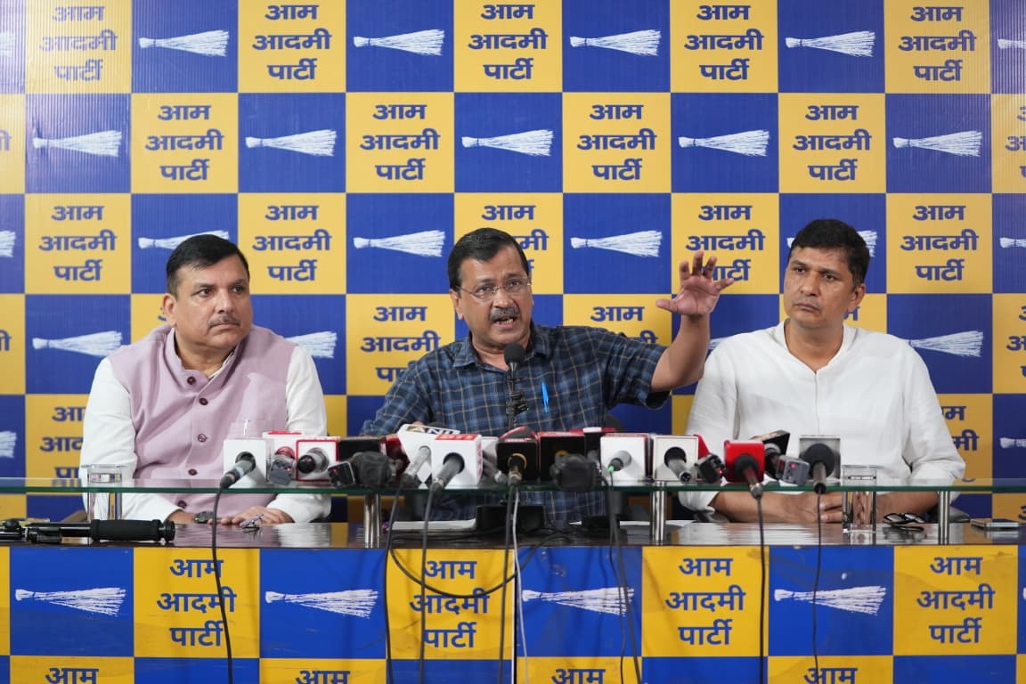 पीएम मोदी और अमित शाह वोटों की चोरी कर जीत रहे चुनाव: केजरीवाल