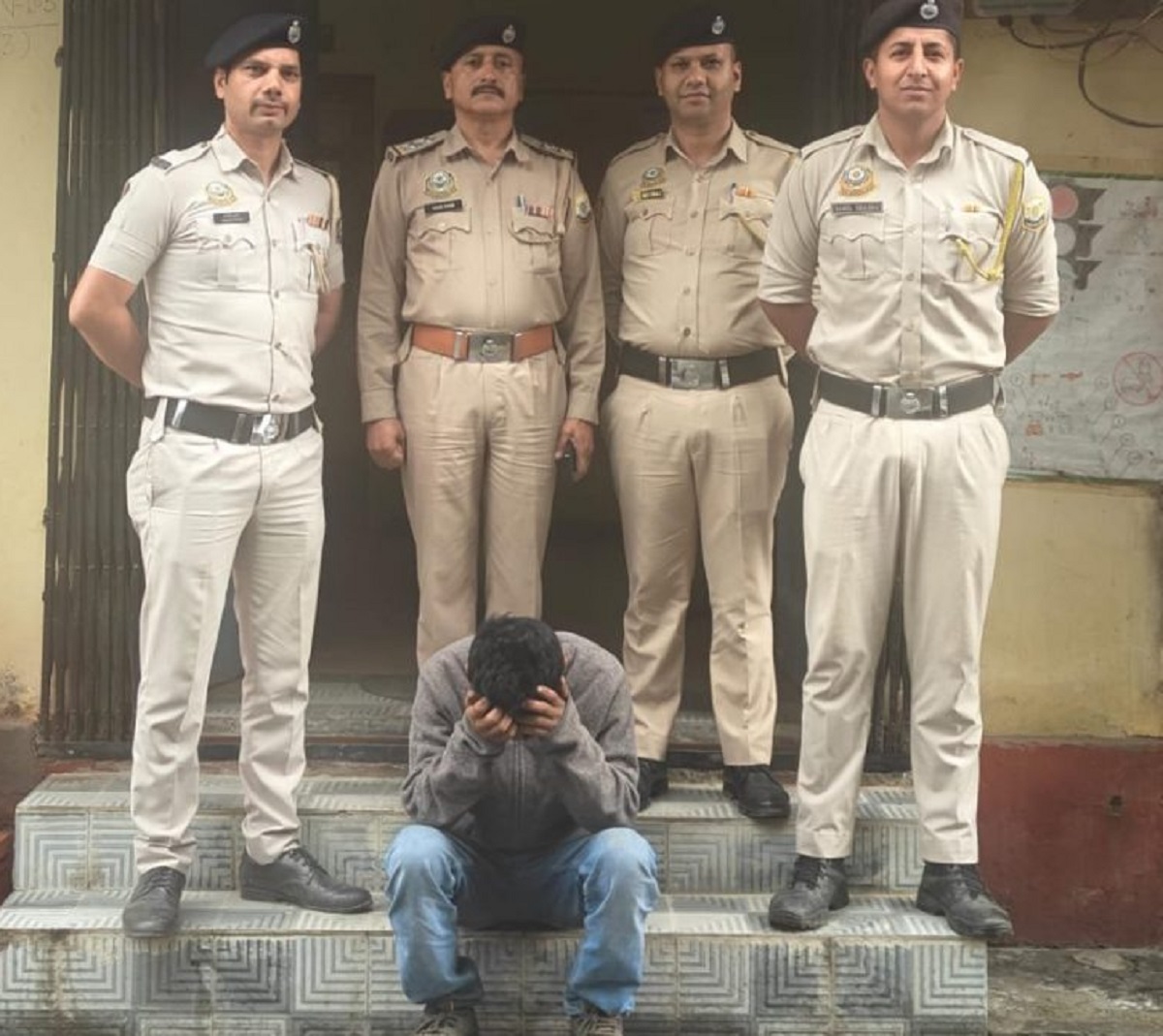 चिड़गांव में 7 ग्राम चिट्टे के साथ युवक गिरफ्तार