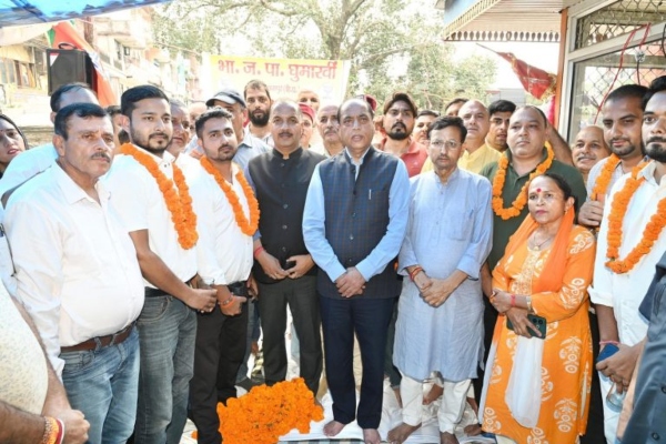 चुनाव कार्यालय पर सरकार संरक्षित अराजकता सरकार शर्मनाक, आरोपियों पर कार्रवाई करें सरकार : जयराम ठाकुर