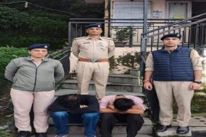 संजौली पुलिस को मिली बड़ी सफलता, 24 ग्राम चिट्टा और 7 ग्राम MDM के साथ दो आरोपी गिरफ्तार