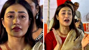 VIDEO : गणपति विसर्जन में भावुक हुईं धनश्री वर्मा, बप्पा को विदाई देते छलके आंसू