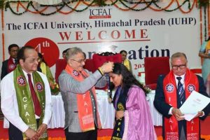 राज्यपाल ने की आईसीएफएआई विश्वविद्यालय के चौथे दीक्षांत समारोह की अध्यक्षता