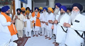 गुरुद्वारा श्री मंजी साहिब में भाटों और गुरु साहिब के मिलन को समर्पित गुरमत समागम का आयोजन